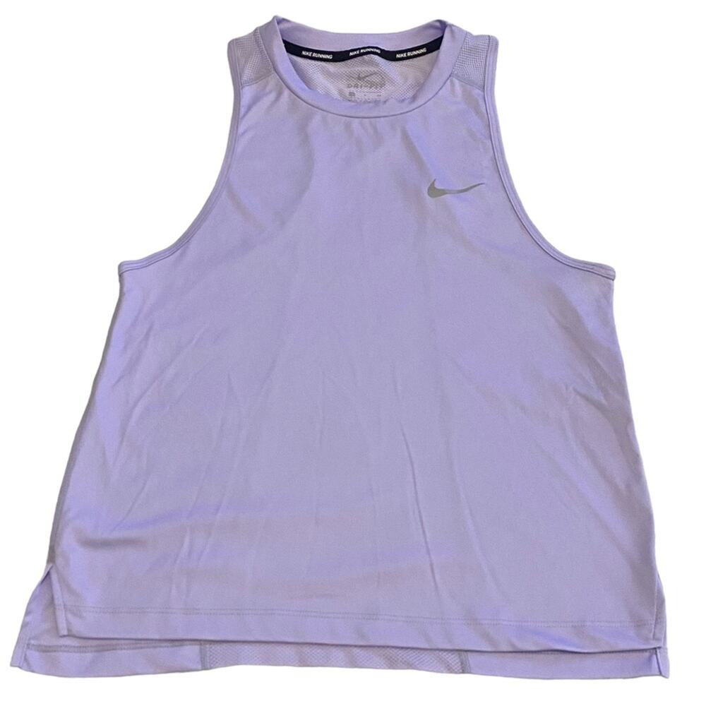 Nike Dri-Fit Size Small Purple/Lilac Razon back tank top work out gym running
